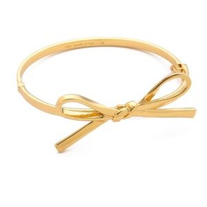 Gold Kate Spade Bow Bangle